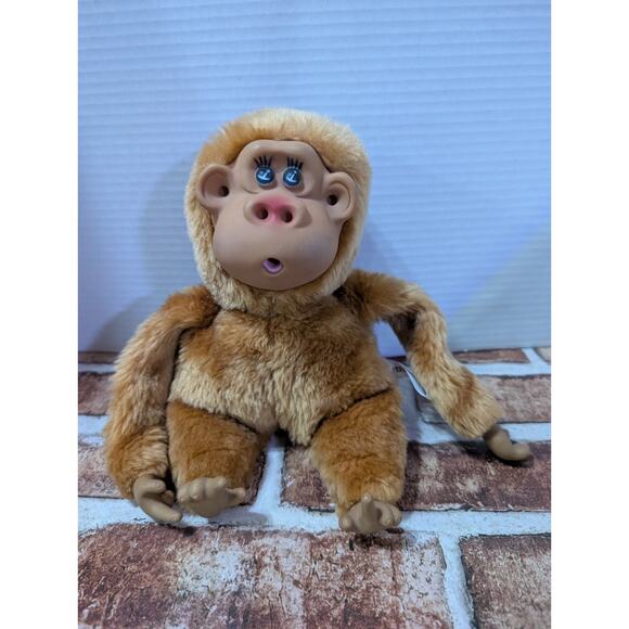 Russ Rutherford III 11" Sucks Thumb & Toes Picks Nose Plush Gorilla Vintage - Picture 8 of 9